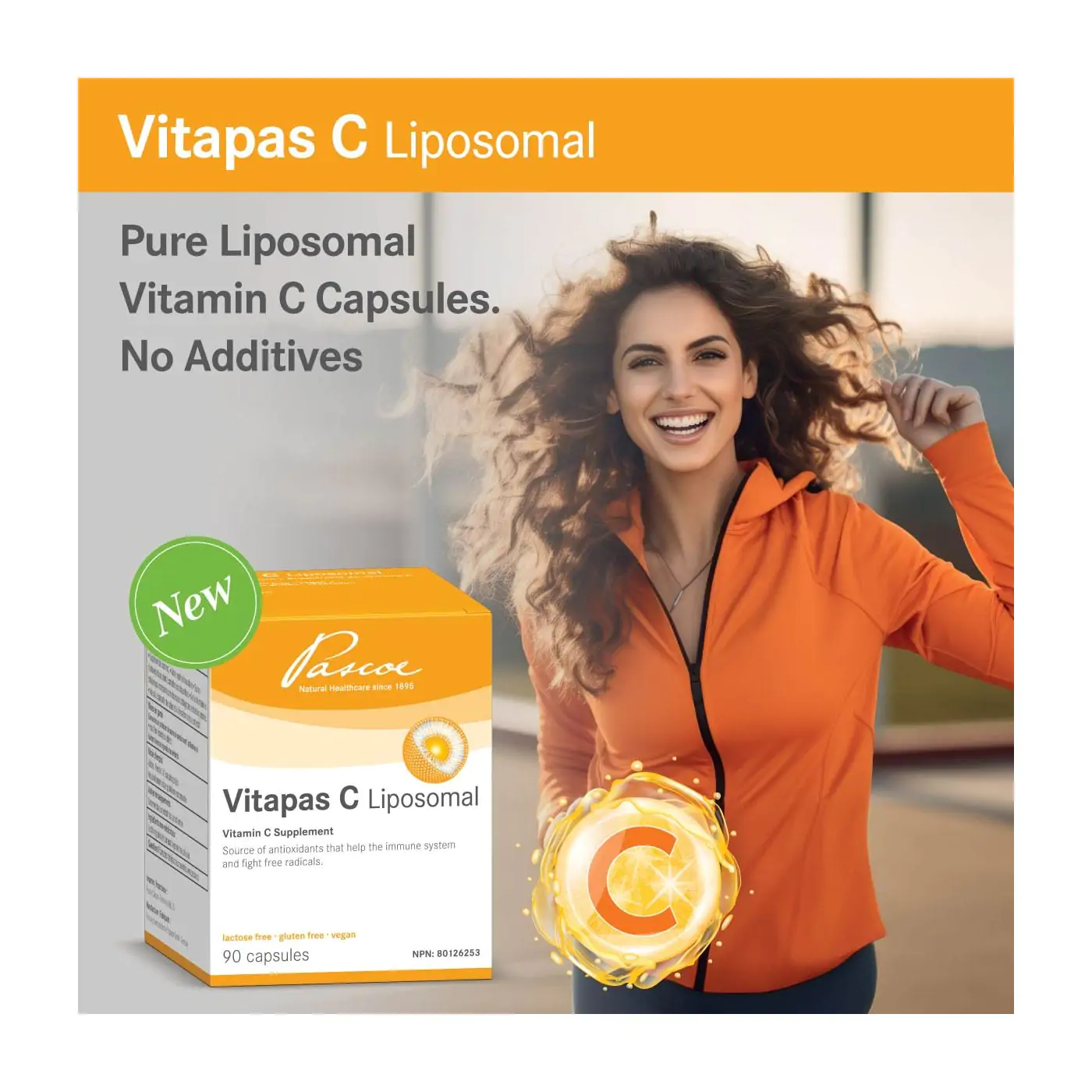 Vitapas C Liposomal - Vitamin C Liposomal supplement by Pascoe